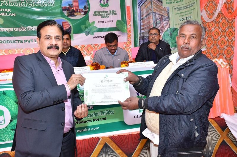 A farmer honoured